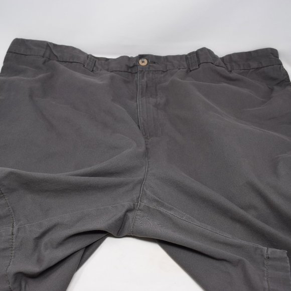 DXL HB Chino Shorts Men 50 R Brown Cotton Neutral Minimal Big & Tall Khaki - Picture 5 of 11